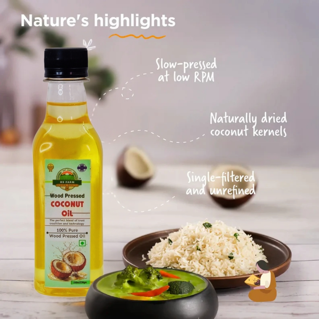 Wood-Pressed Coconut Oil - Image 3