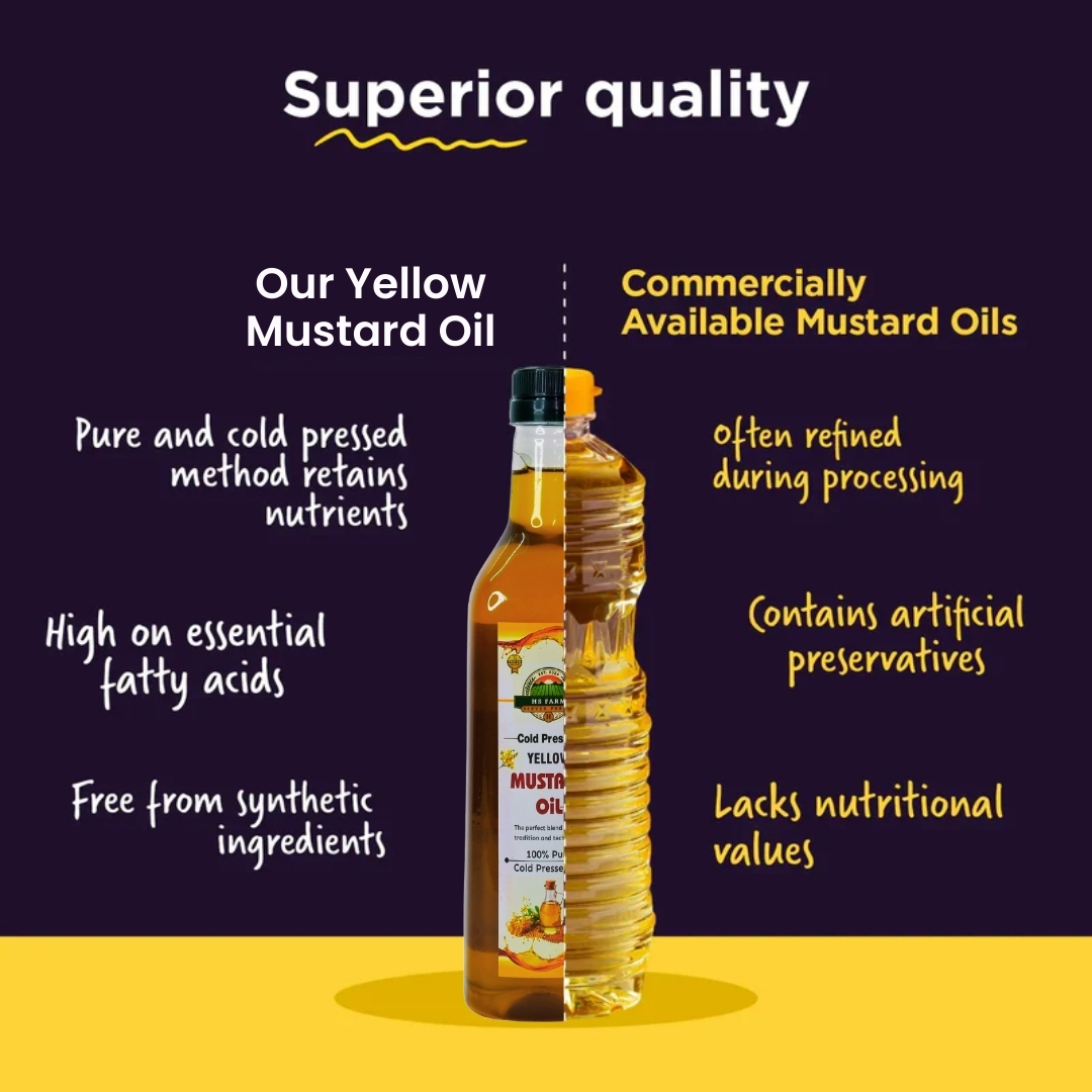 Cold-Pressed Yellow Mustard Oil - Image 4