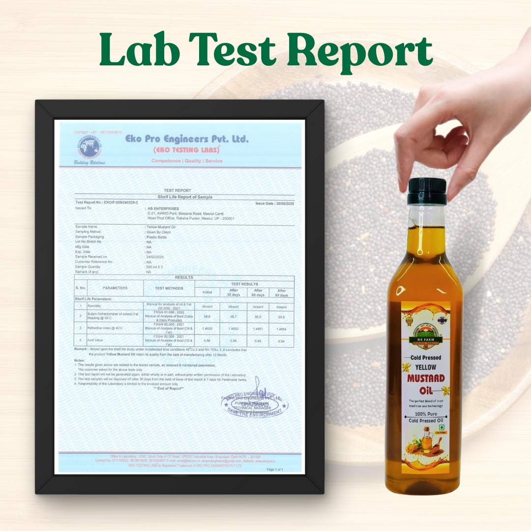 Cold-Pressed Yellow Mustard Oil - Image 3