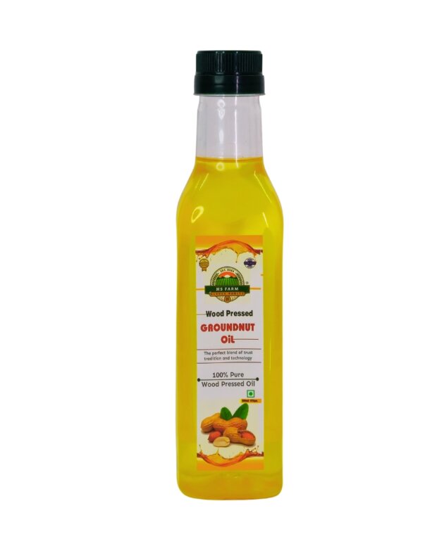 Wood-Pressed Ground Nut Oil | 500ML