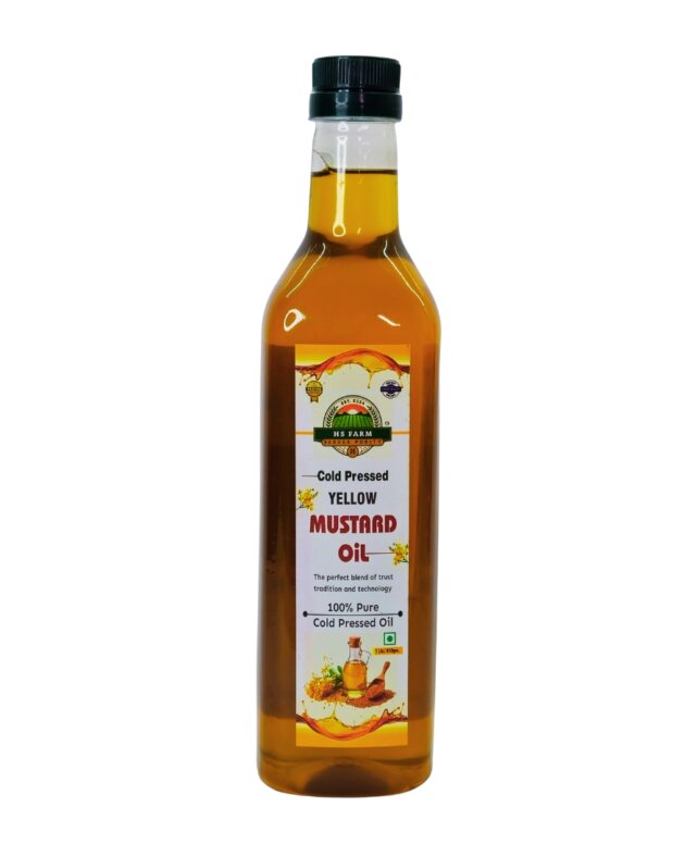 Cold-Pressed Yellow Mustard Oil