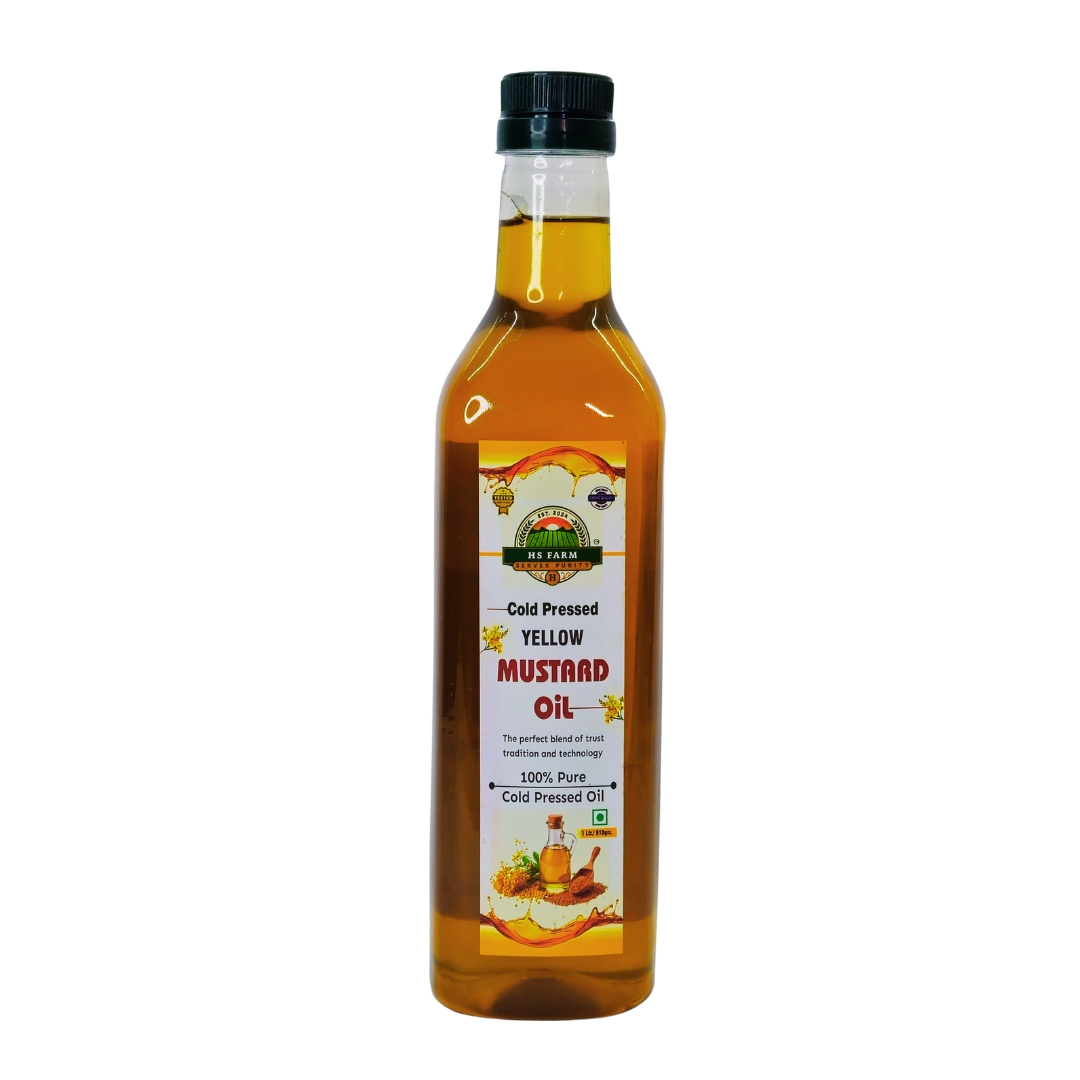 Cold-Pressed Yellow Mustard Oil